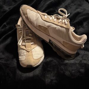 Nike Cream and Tan Air Sneakers